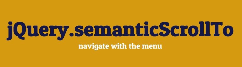 jQuery semanticScrollTo